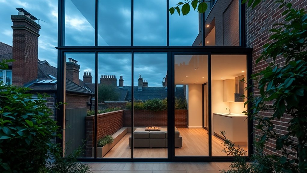 Glass Extension Walls Edgware