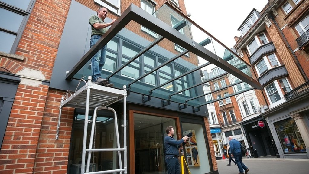 Shopfront Canopy Edgware
