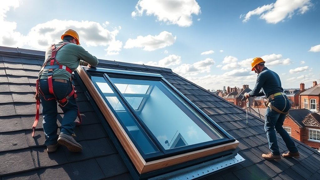 Skylight Installation Canons Park