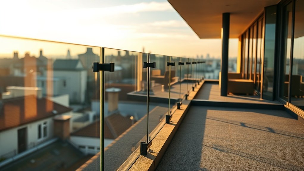 Terrace Glass Balustrades Edgware